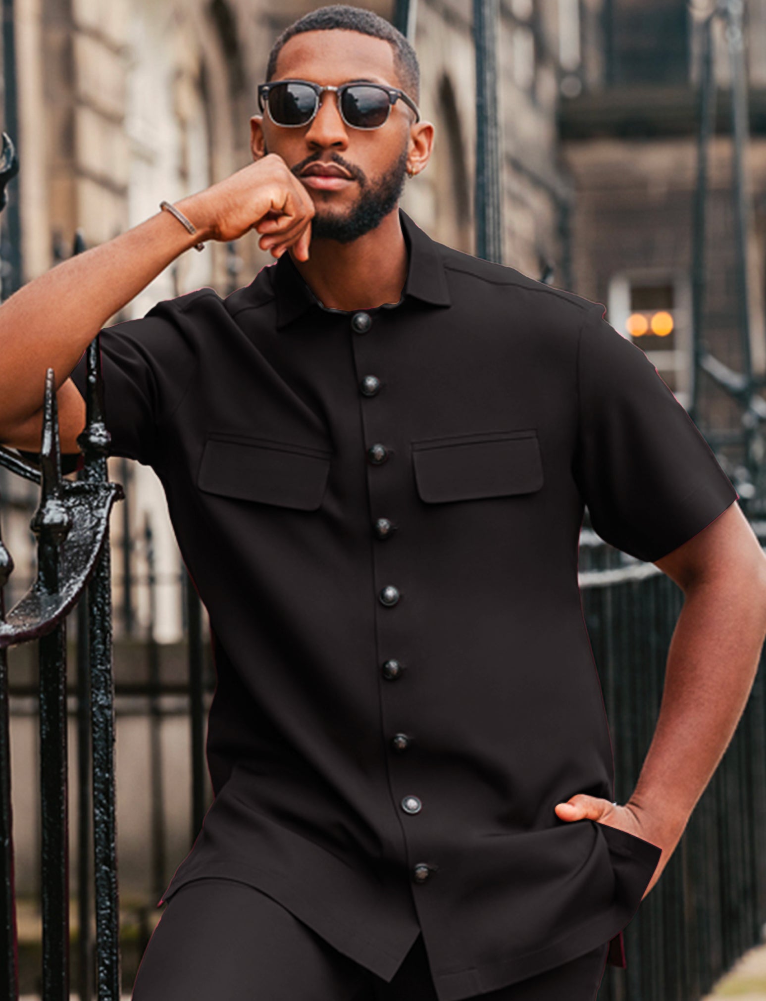 Safari Burgendy Shirt