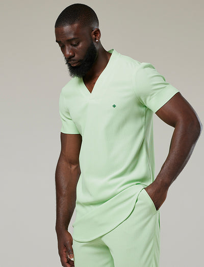 Long Line Pastel Shirt