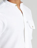 Concealed Placket Kaftan Shirt