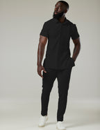 Embossed Pleated Classic Shirt