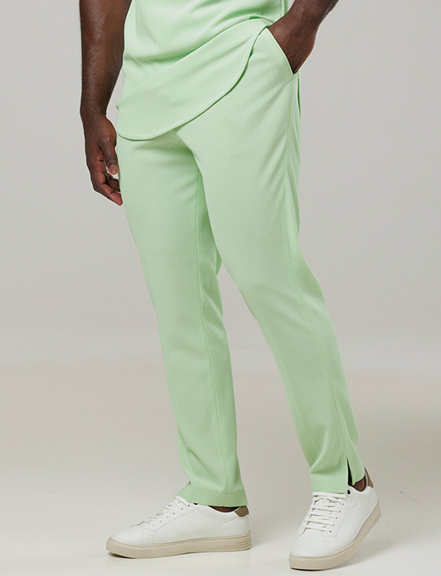 Long Line Pastel Trouser
