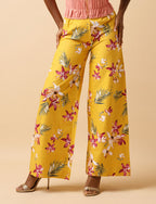 Luxe Tropisun Floral Print Trouser