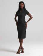 Tailored Midi Dress